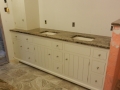 custom bath vanity and storage cabinet