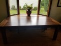 custom black walnut dining table