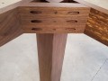 custom black walnut dining table