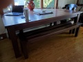 custom black walnut dining table