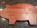 Handcrafted Pig Serving Board